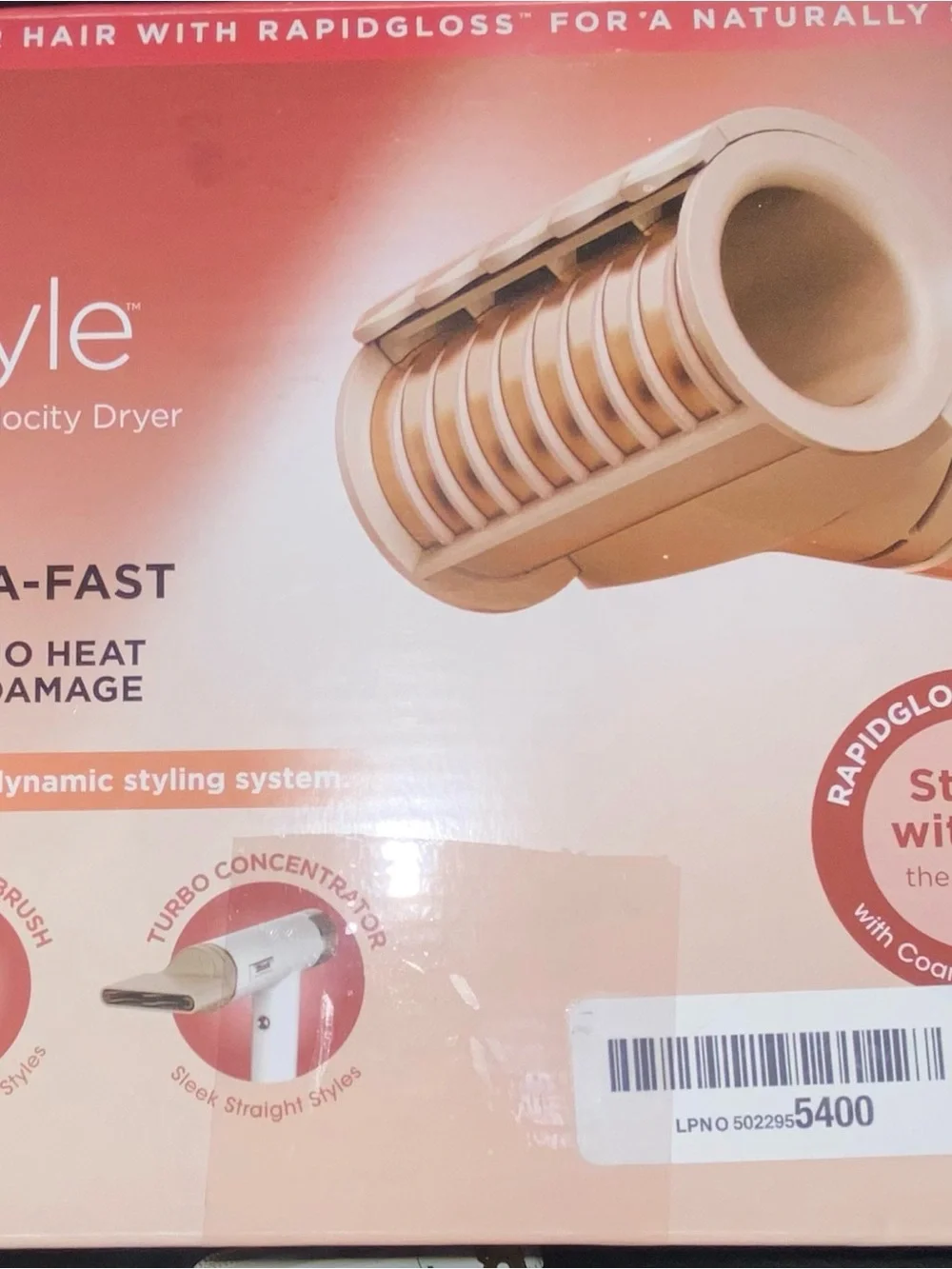 Shark SpeedStyle RapidGloss Finisher Hair Dryer - Champagne - Picture 2 of 5